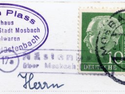 stempel stadt mosbach
